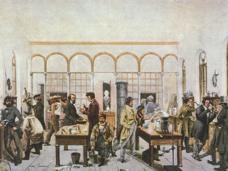 1815-Wilhelm Trautschold - Laboratorio Trautschold Liebig (1841)
